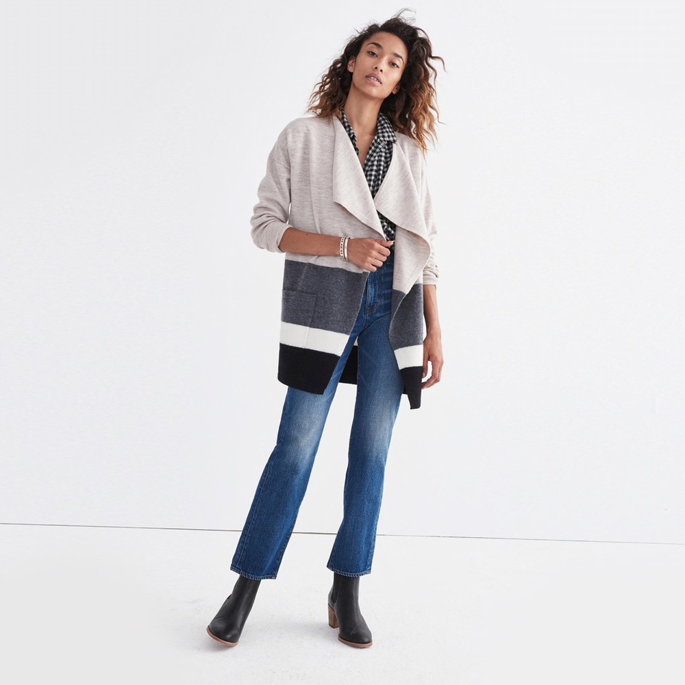 Madewell Meridian Sweater Coat